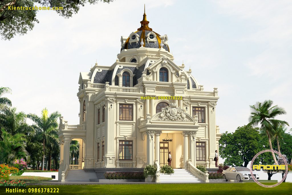 5 Mẫu biệt thự pháp cổ lâu đài đẹp tại Việt Nam