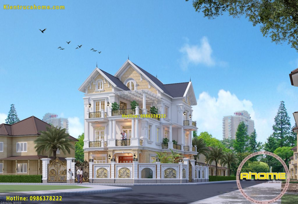 Những mẫu thiết kế biệt thự 3 tầng đẹp nhất Việt Nam