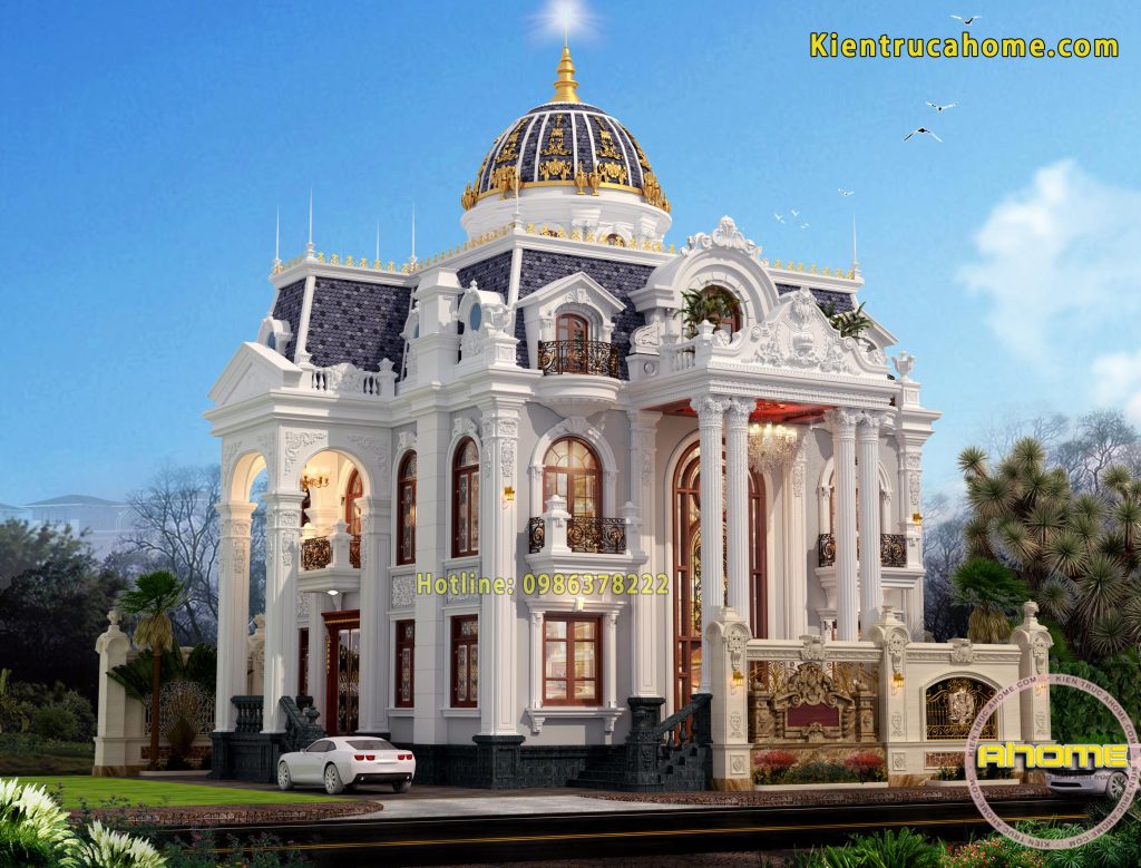 Biệt thự cổ điển châu âu-01 Biệt thự cổ điển châu âu-01