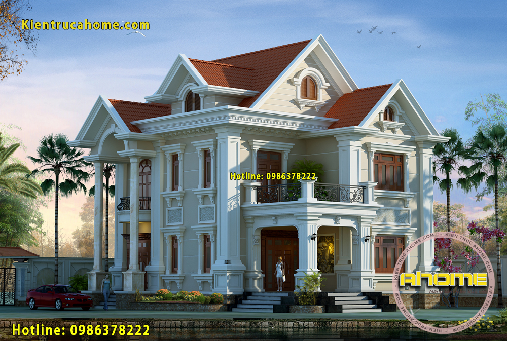 Biệt thự mái Thái đẹp -5 Biệt thự mái Thái đẹp -5