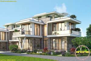 Khu biet thu nghi duong hien dai ah21006 thiết kế nhà 2 tầng