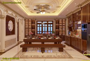 noi that biet thu co dien nt21006 Nội thất gỗ gõ