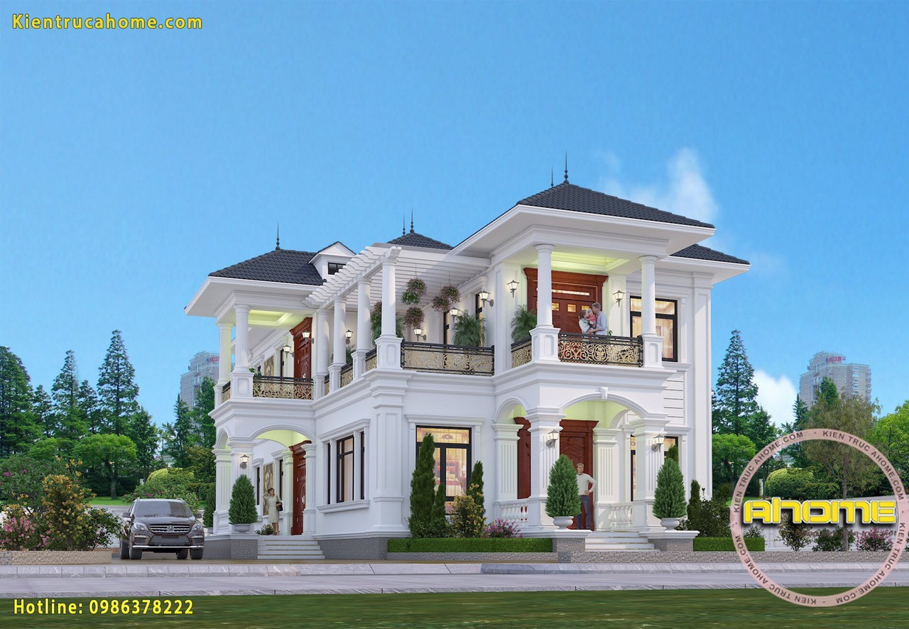 Thiết Kế Biệt Thự Nhà Vườn 1 Tầng Mái Thái Hiện Đại Tại Huế  Home designs  exterior Home fashion Thai house
