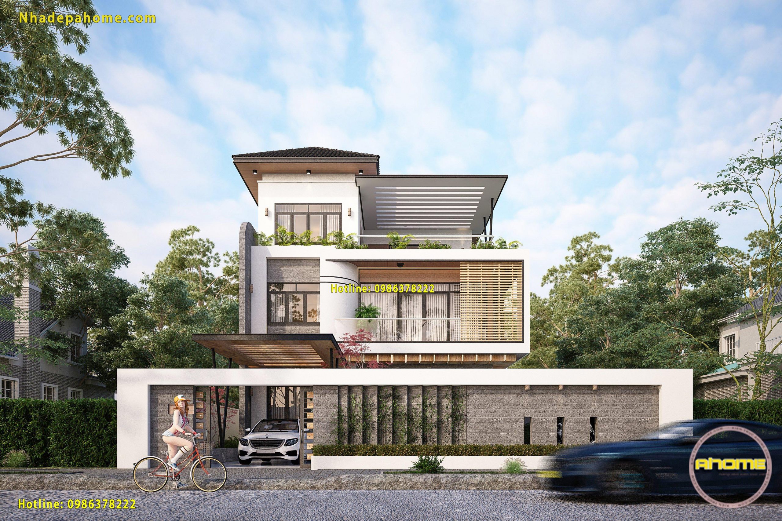 Mẫu nhà 2 tầng đẹp ở nông thôn 2020  Biet-thu-hien-dai-3-tang-tai-can-tho-ah21032-1-scaled-2