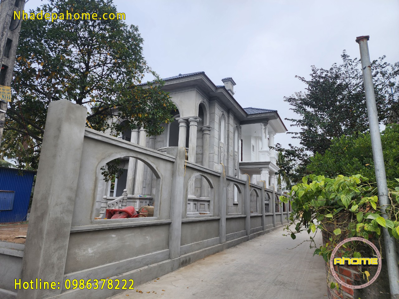 Quy trình thiết kế thi công biệt thự 2 tầng chuyên nghiệp tại Ahome