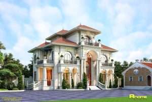 thiet ke biet thu 25 tang theo phong cach Dia Trung Hai 1