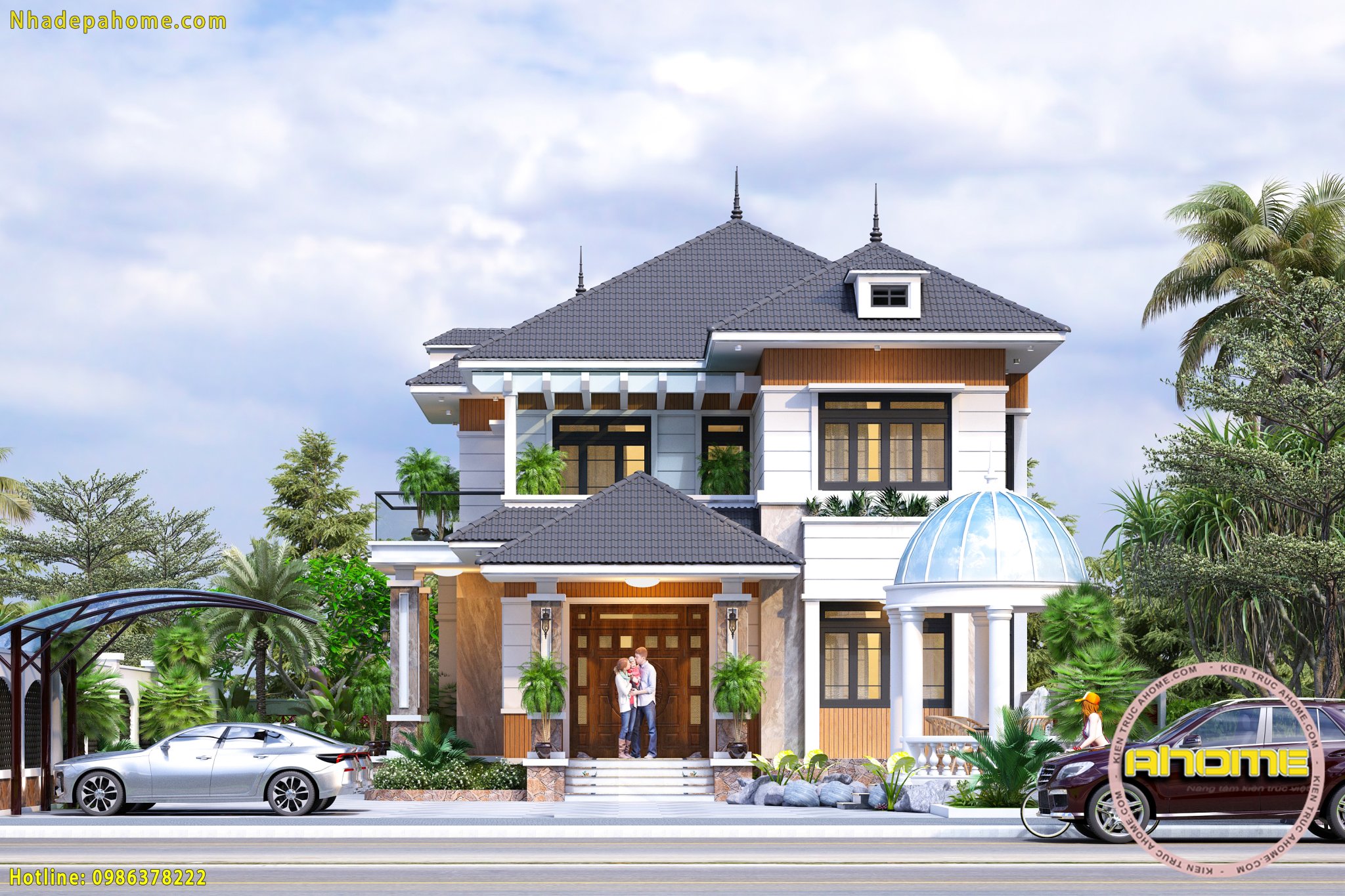mau biet thu 2 tang mai nhat 2
