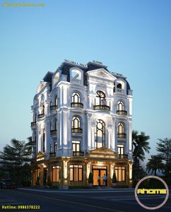 mau khach san tan co dien 5 tang 4 Thiết kế khách sạn