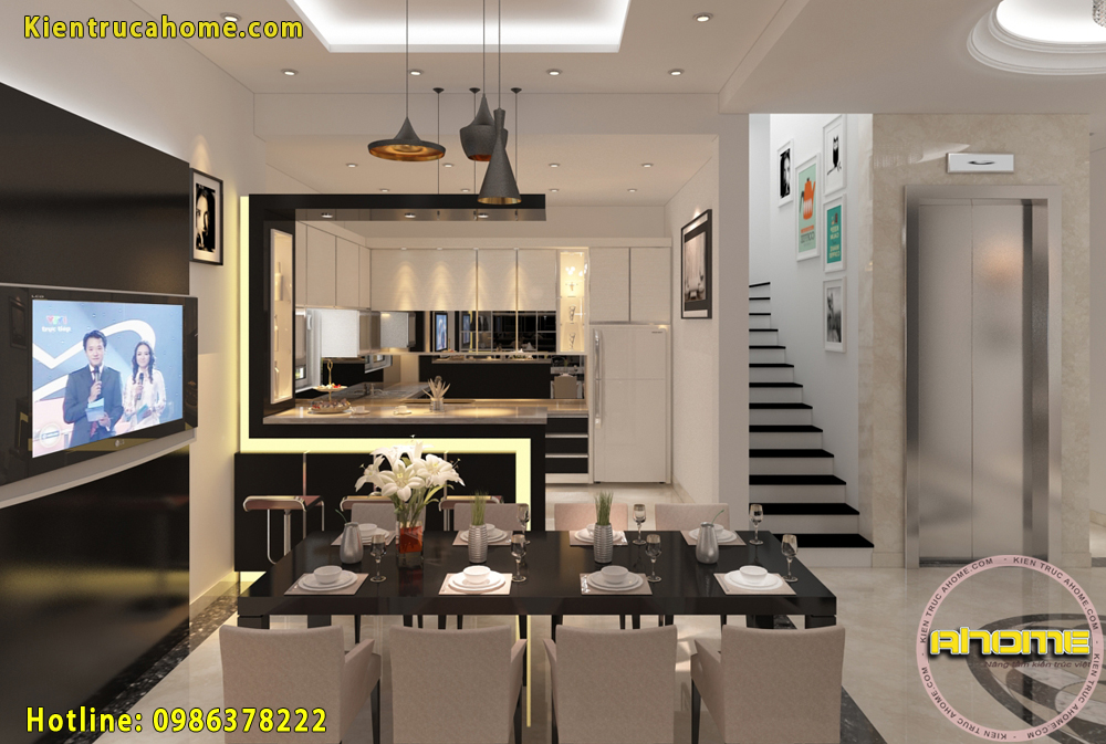 Mẫu nội thất biệt thự hiện đại NT20007 3 mau noi that biet thu hien dai nt20007 3