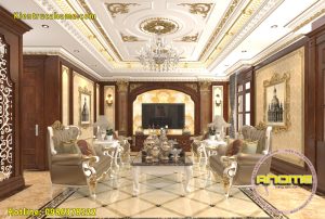mau noi that biet thu tan co dien sang trong nt20015 5 nội thất biệt thự