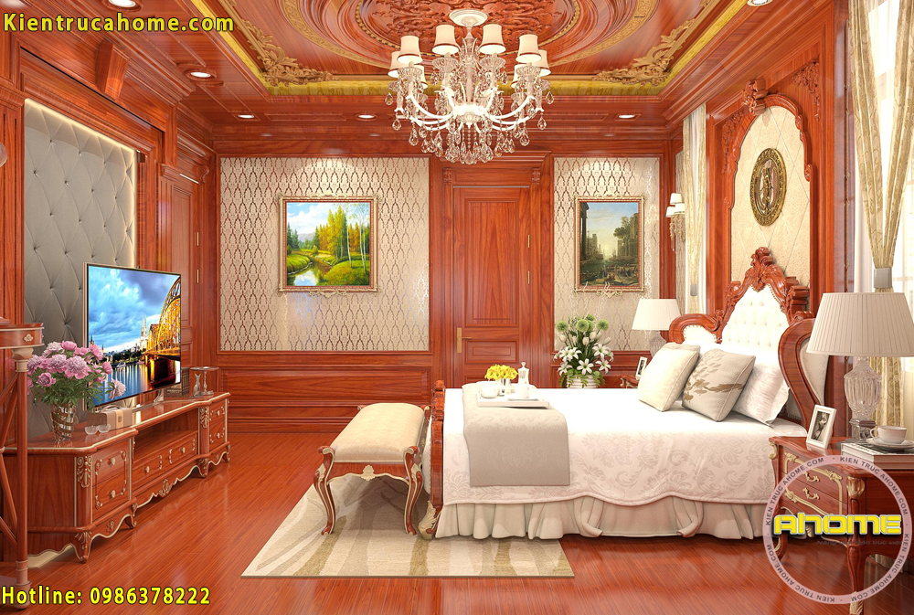 Mẫu nội thất gỗ cổ điển tại Hưng Yên NT20040 7 mau noi that go co dien nt20040 5