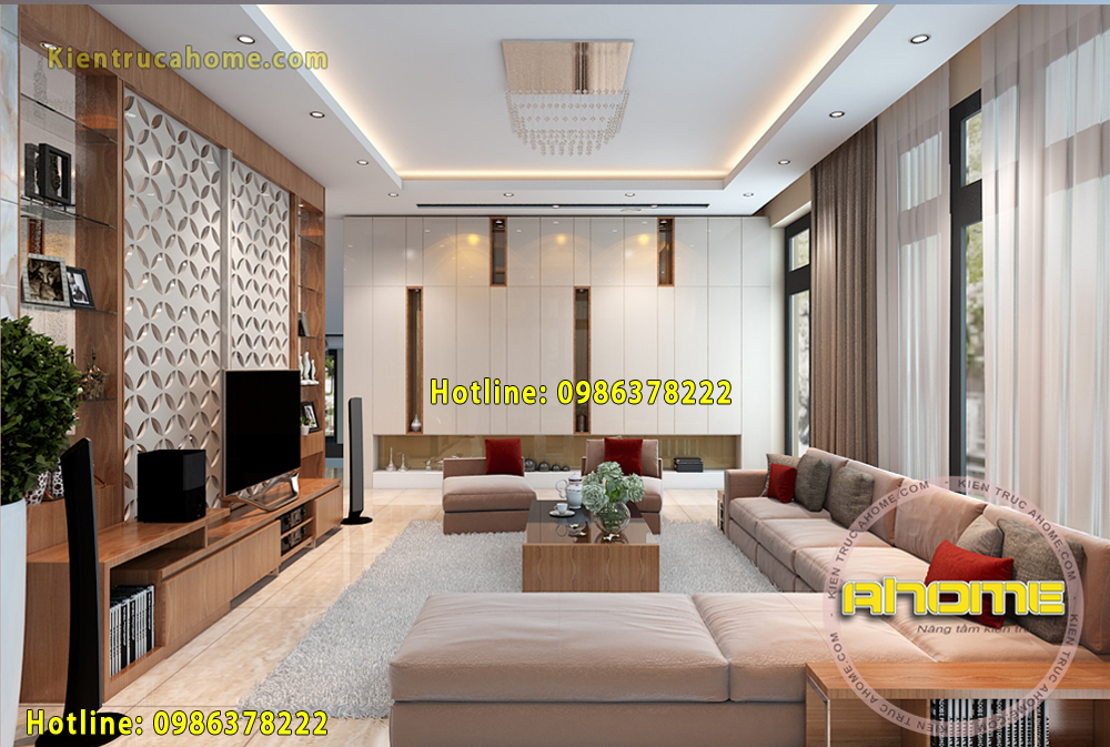 Mẫu thiết kế nội thất biệt thự Hiện đại NT20018 2 thiet ke noi that biet thu hien dai nt20018 2