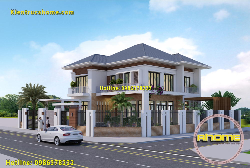 biet thu 2 tang hien dai sang trong AH20077 3