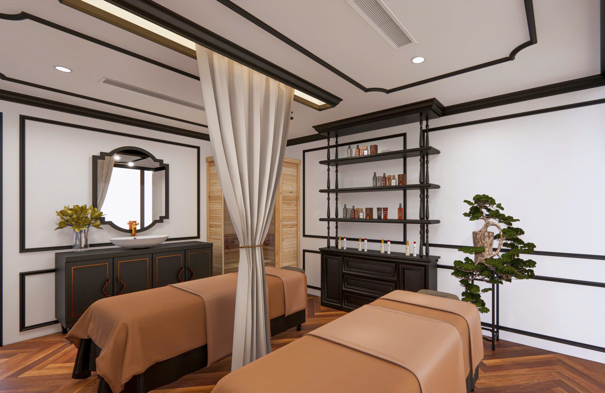 thiet ke noi that spa cao cap 10