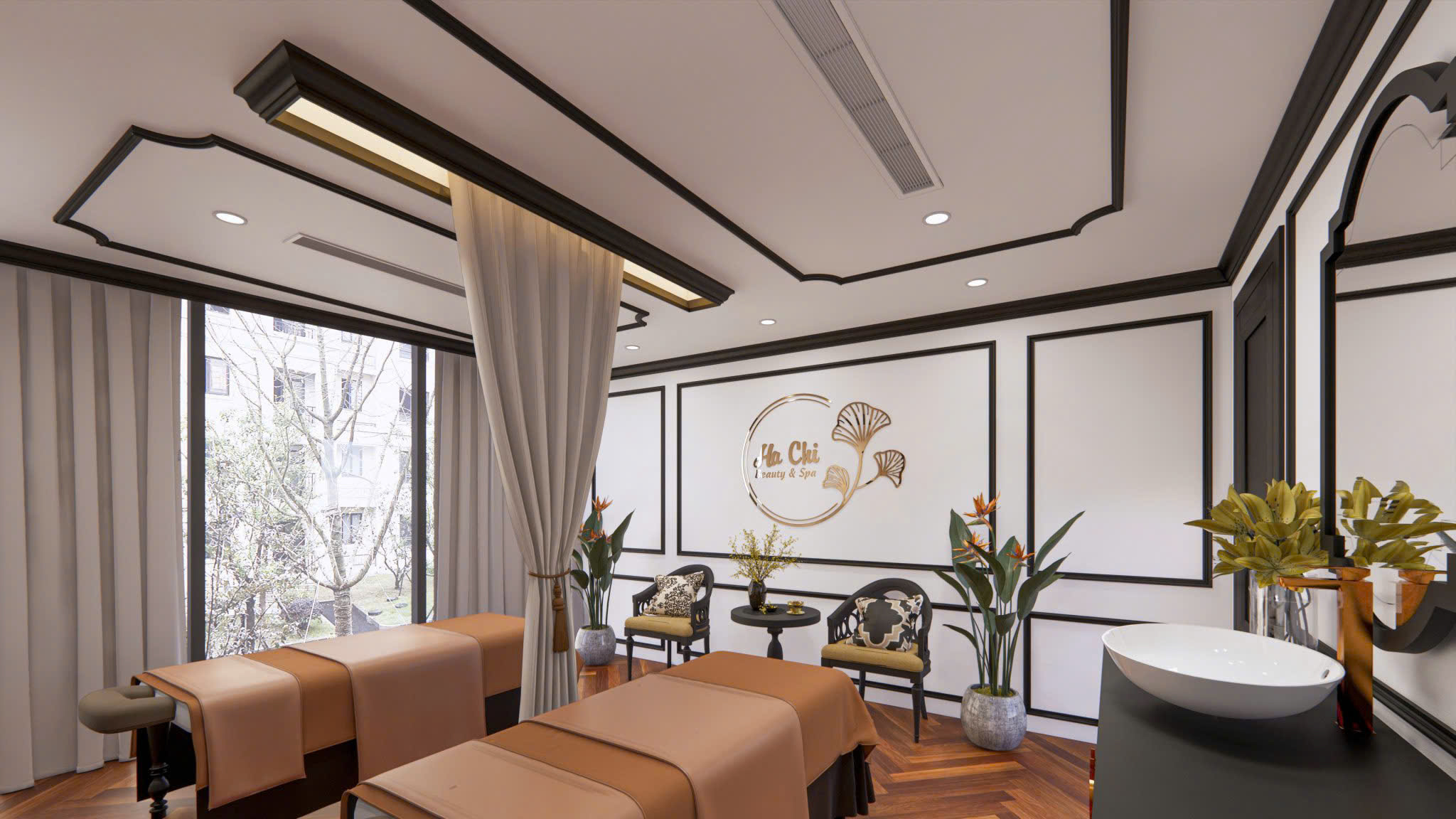 thiet ke noi that spa cao cap 12