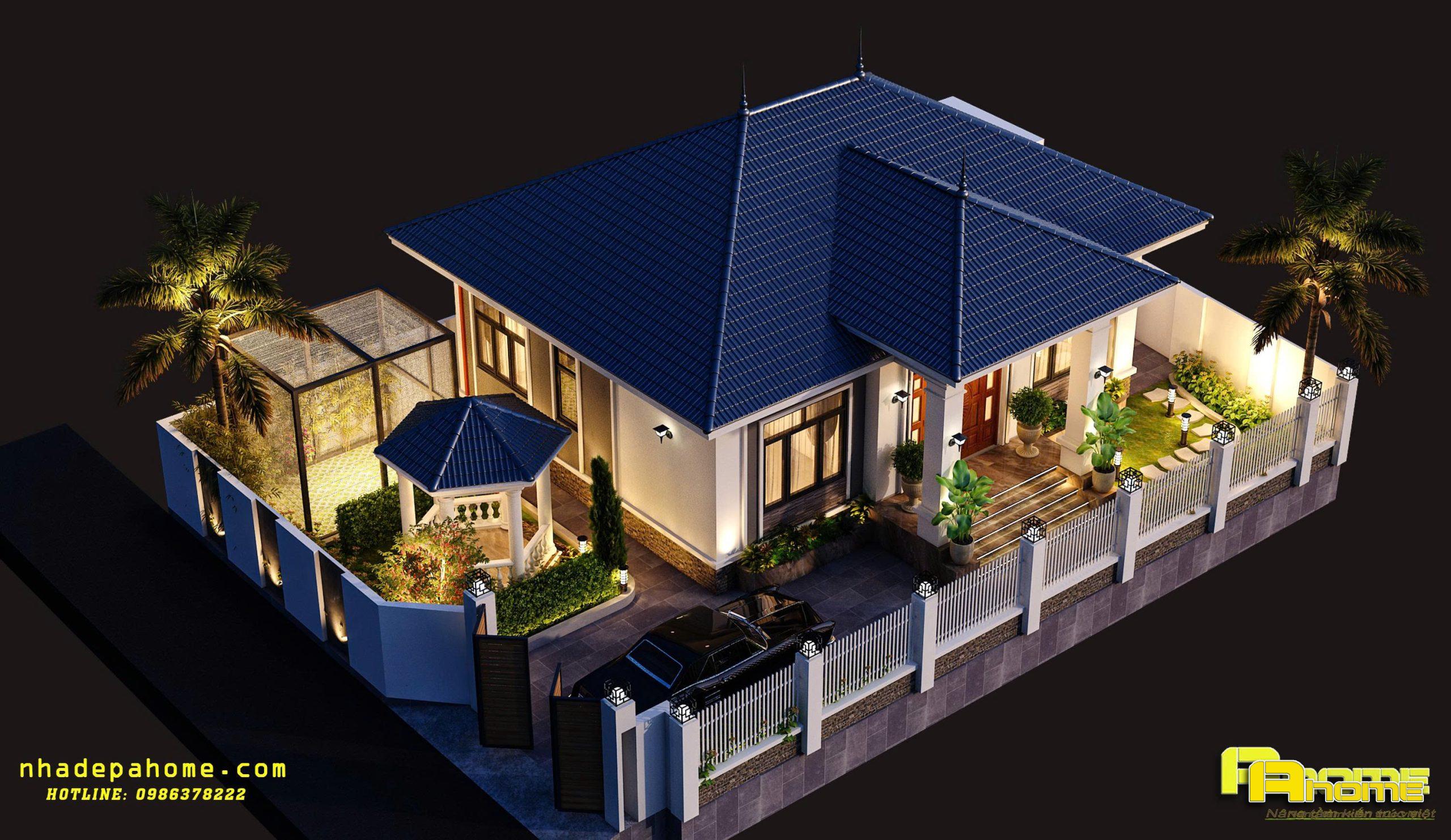 Mẫu nhà cấp 4 giá rẻ tại AH25011( CĐT A Hiếu- Phú Thọ) 4 Mẫu nhà cấp 4 giá rẻ chỉ từ 700tr-4