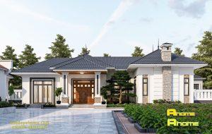 mau nha vuon tai nong thon 1 Biệt thự 1 tầng