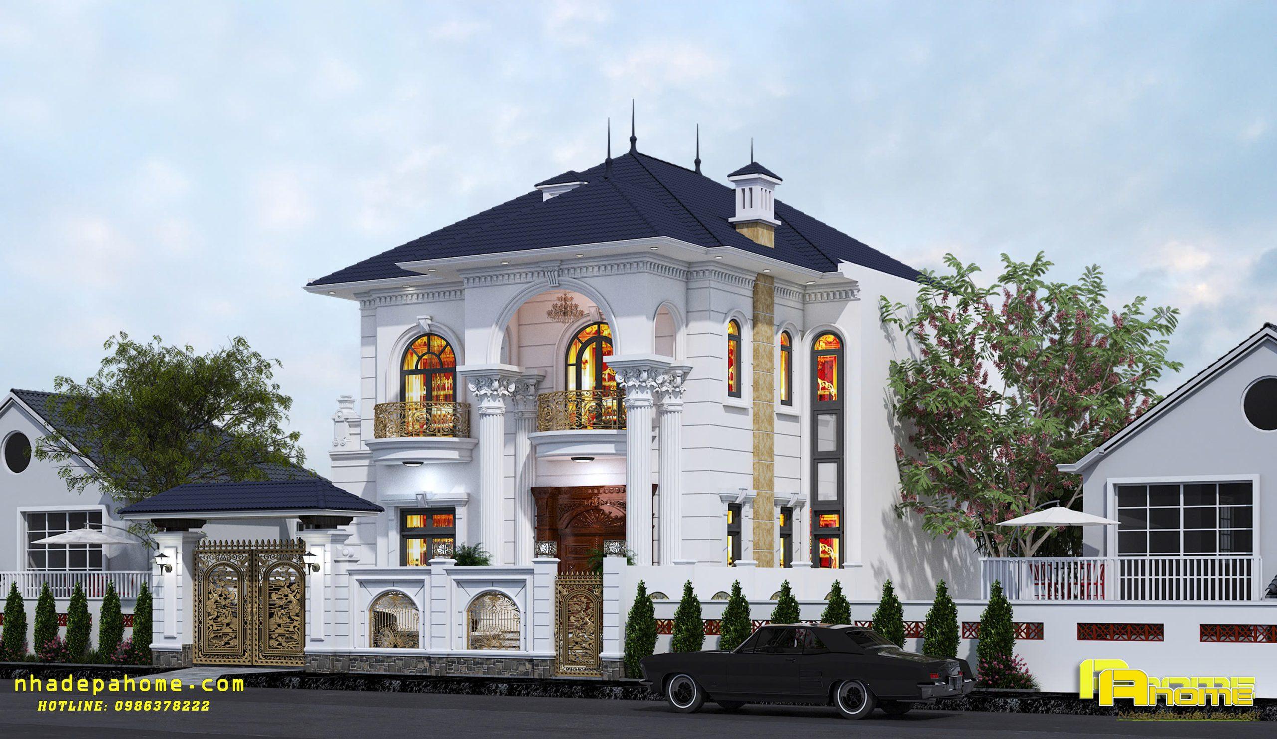 Mẫu biệt thự 2 tầng tân cổ điển sang trọng AH20047 3 z7409779545184 003 14b0375198d94d41706cfa739bfaf3ea scaled