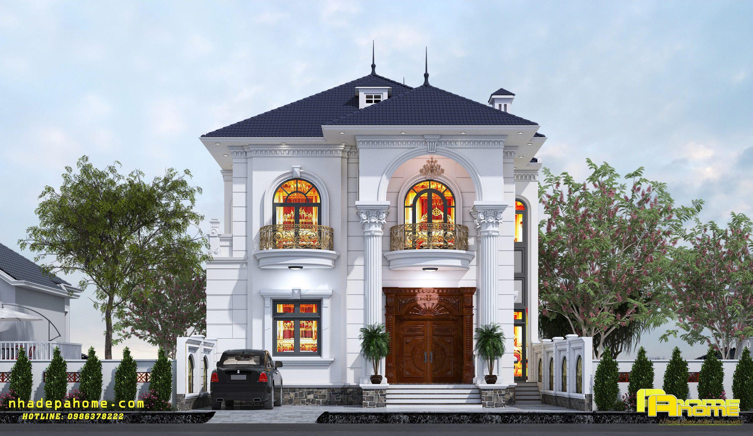 Mẫu biệt thự 2 tầng tân cổ điển sang trọng AH20047 2 z7409779545184 004 895f5a0c94ddccc554494a8544ca3826 scaled