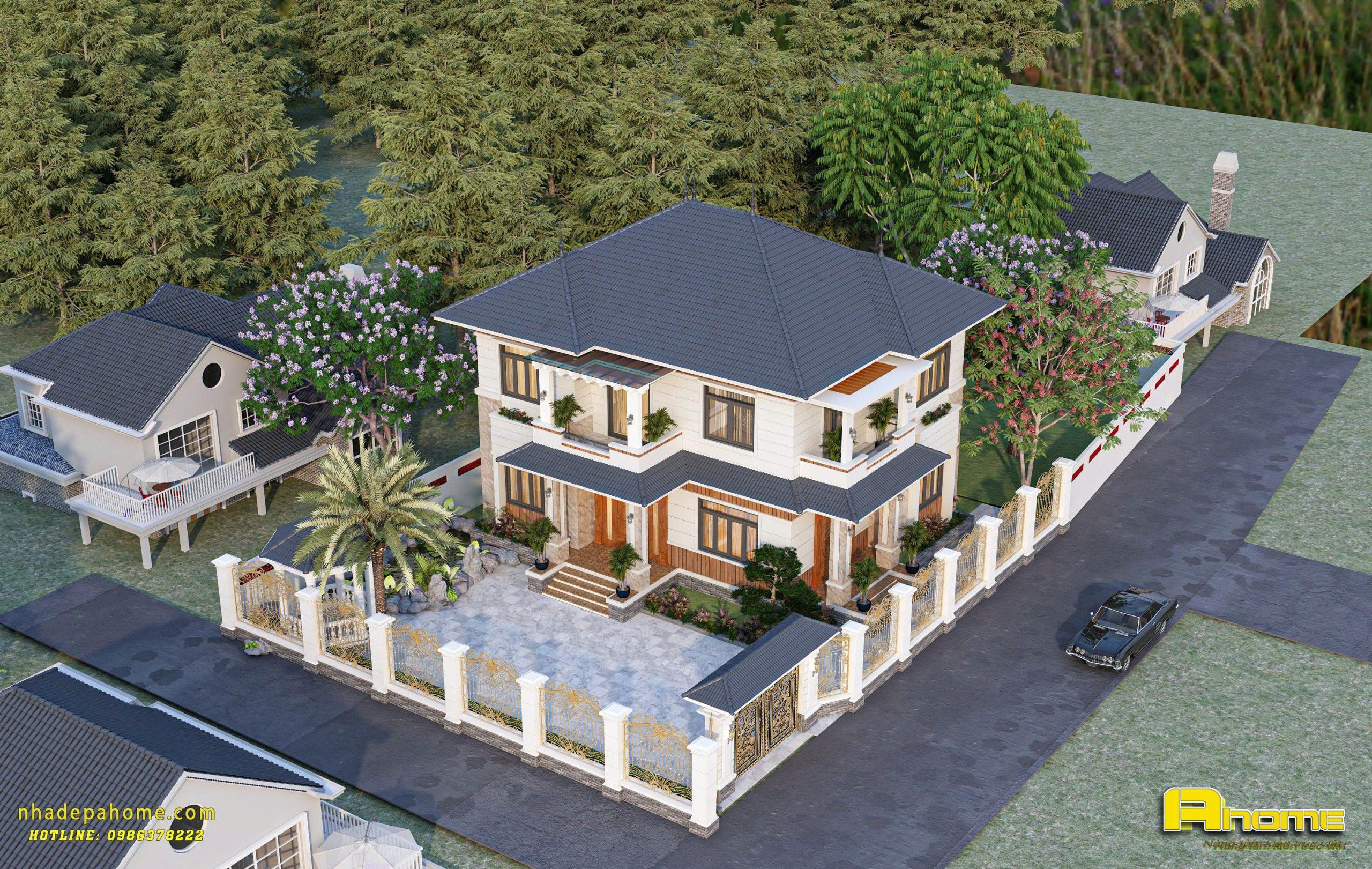 Mẫu nhà vườn 2 tầng hiện đại mái Nhật AH26053 5 z7743607181316 b045fe48580b4623c8b49e59512370bc scaled
