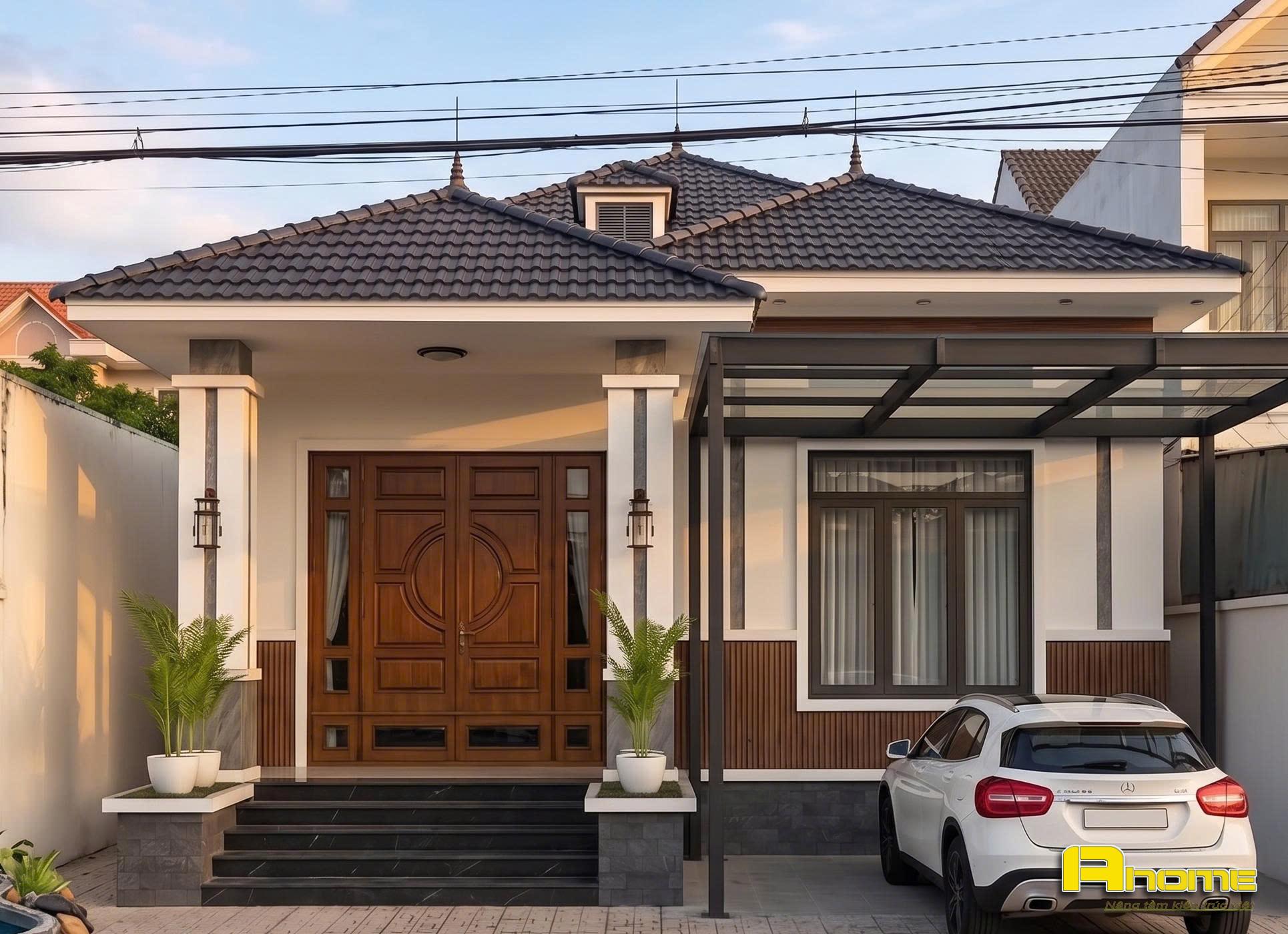Mẫu biệt thự vườn 1 tầng mái Nhật hiện đại 8x14 3 z7878120488600 e71cf4307d7e483c57706350a20a8716