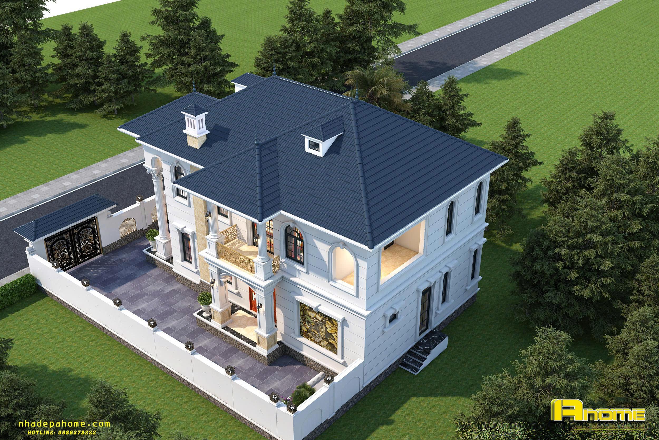 Mẫu biệt thự 2 tầng tân cổ điển mái Nhật tại Lào Cai AH26056 6 z7909344164168 e4410c866c63e7bbdc0bfec6014b6960